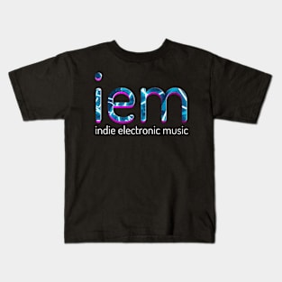 IEM Indie Electronic Music Radio Station Merch Kids T-Shirt